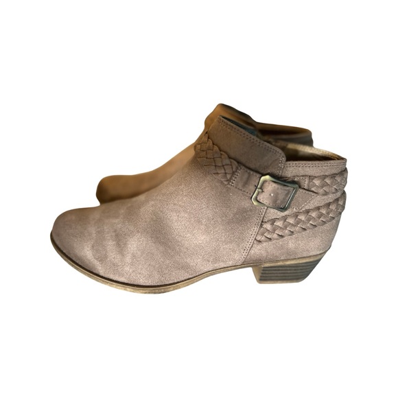 Life Stride Velocity Memory Foam Size 9.5 Brown Booties - Picture 12 of 14